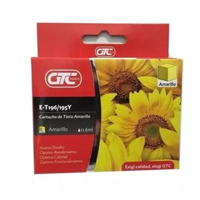CARTUCHO GTC EPSON T195/196 AMARILLO