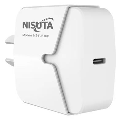 CARGADOR DE PARED CON PUERTO USB C NISUTA