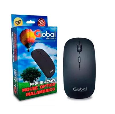 MOUSE INALAMBRICO GLOBAL M 100 NEGRO