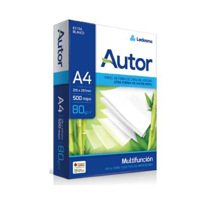 RESMA AUTOR A4 80G
