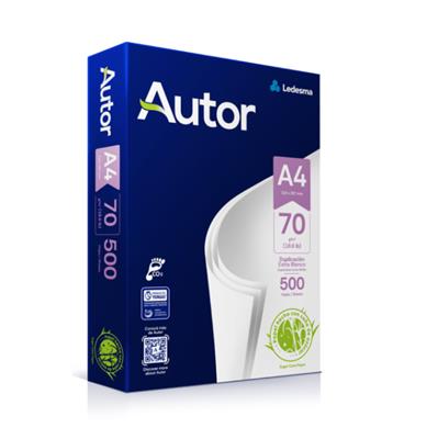 RESMA AUTOR A4 70G CAJAx10