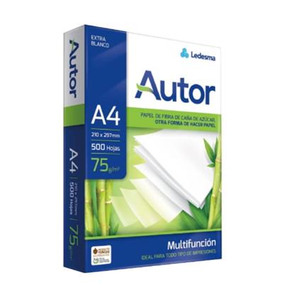 RESMA AUTOR A4 75g CAJAx10