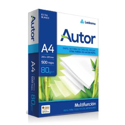 RESMA AUTOR A4 80G CAJAx10