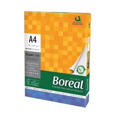 RESMA A4 BOREAL 75g x5 CAJAS