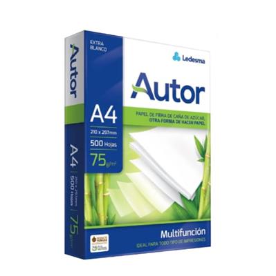 RESMA AUTOR A4 75g x5 CAJAS