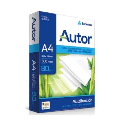 RESMA AUTOR A4 80G x5 CAJAS